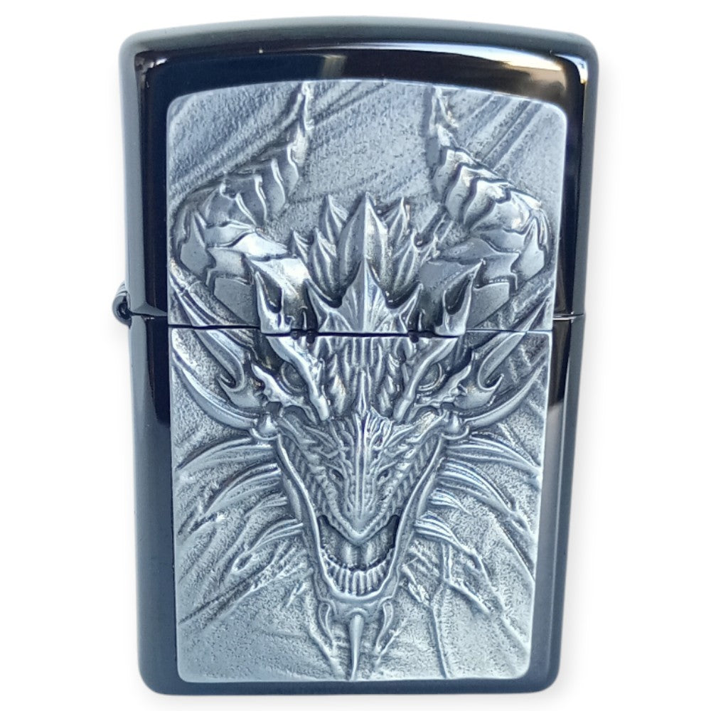 Zippo 2007663 Metal Dragon Lighter - Zippo Lighter fra Zippo hos The Prince Webshop