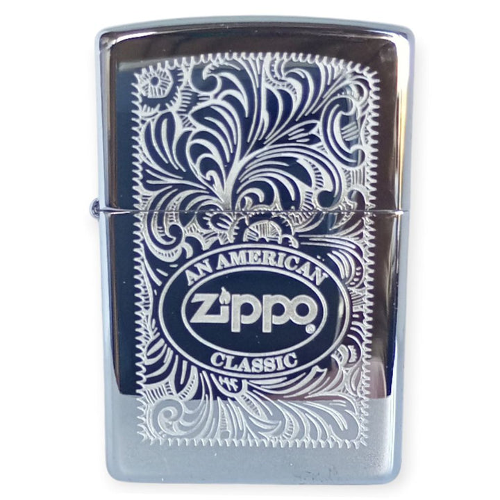 Zippo 60001484 American Classic Lighter - Zippo Lighter fra Zippo hos The Prince Webshop