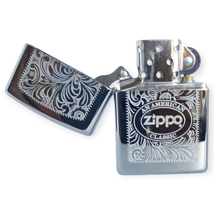 Zippo 60001484 American Classic Lighter - Zippo Lighter fra Zippo hos The Prince Webshop