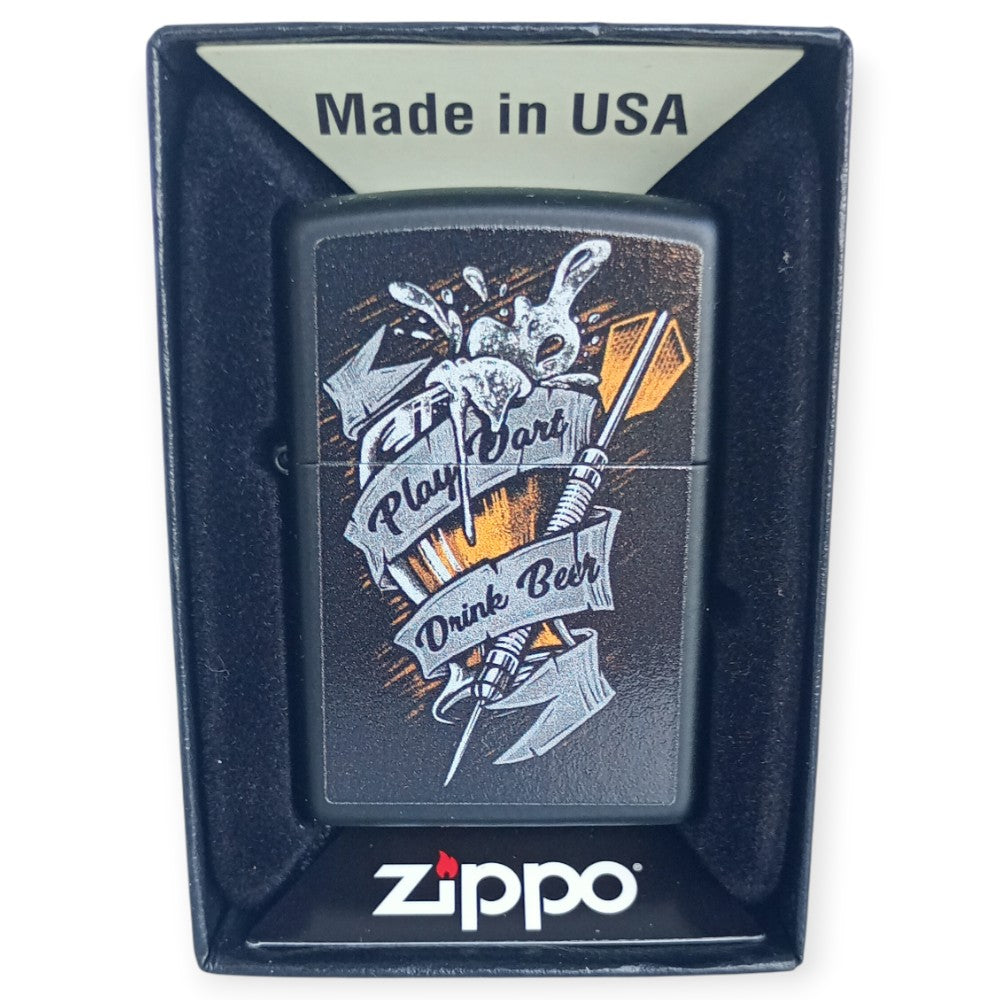 Zippo 60006765 Darts Design Lighter - Zippo Lighter from Zippo at The Prince Webshop