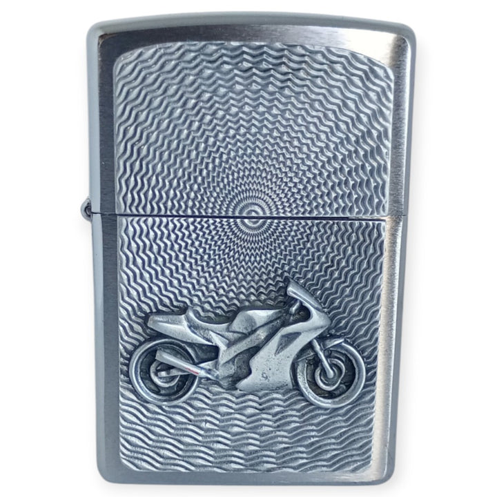 Zippo 2000225 Motor Bike Lighter - Zippo Lighter fra Zippo hos The Prince Webshop