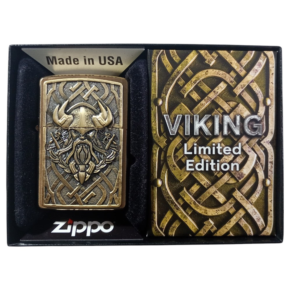 Zippo 2008143 Limited Edition – Viking Emblem - Zippo Lighter fra Zippo hos The Prince Webshop