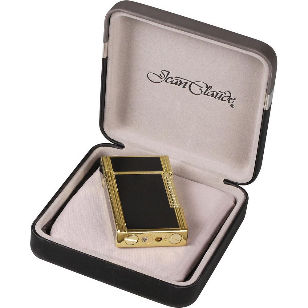 JEAN CLAUDE Flint Lighter DUSTIN - Gold/Black - Lighter from Jean Claude at The Prince Webshop