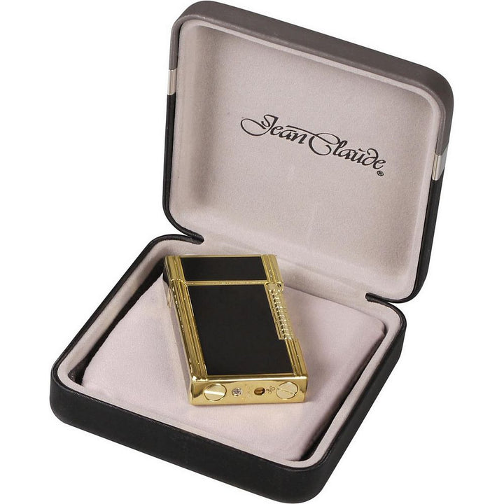 JEAN CLAUDE Flint Lighter DUSTIN - Gold/Black - Lighter from Jean Claude at The Prince Webshop