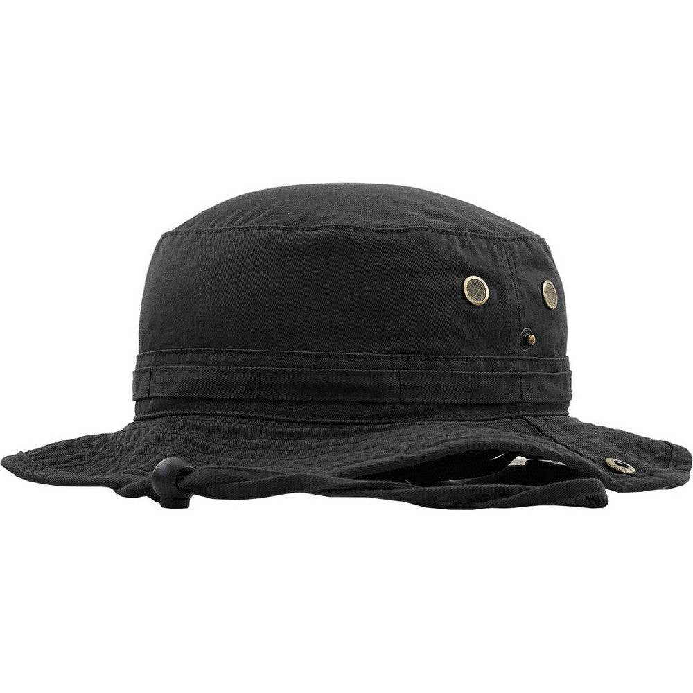 Ethos Boonie Safari Hat Sort - Bucket Hat fra Ethos hos The Prince Webshop