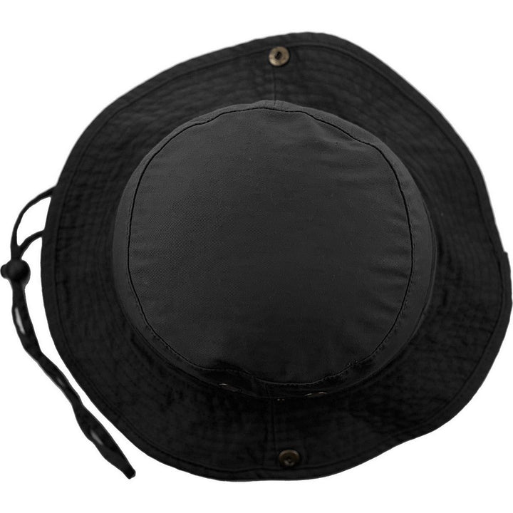Ethos Boonie Safari Hat Sort - Bucket Hat fra Ethos hos The Prince Webshop