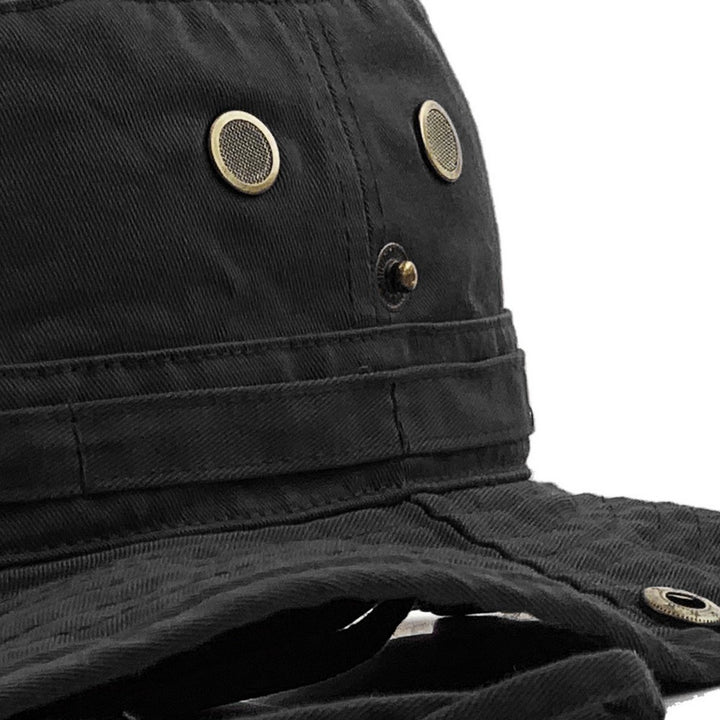 Ethos Boonie Safari Hat Sort - Bucket Hat fra Ethos hos The Prince Webshop