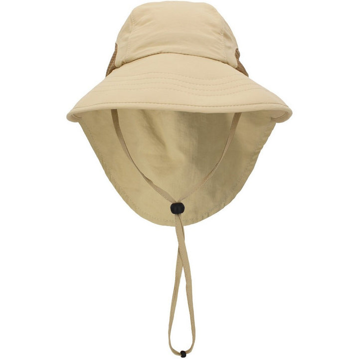Ethos Sun Hat - Cap with Neck Flap - Light Gray or Beige - Hat from Ethos at The Prince Webshop
