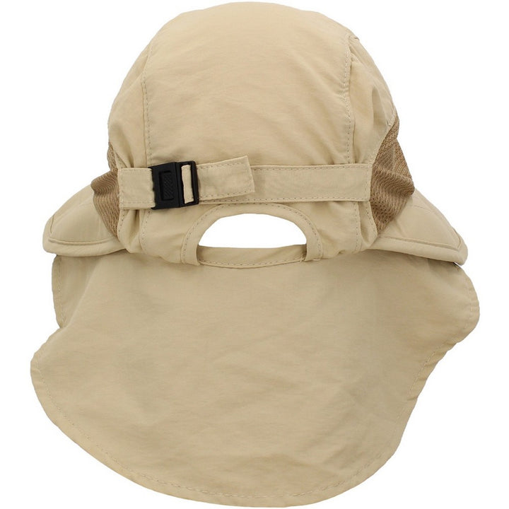 Ethos Sun Hat - Cap with Neck Flap - Light Gray or Beige - Hat from Ethos at The Prince Webshop