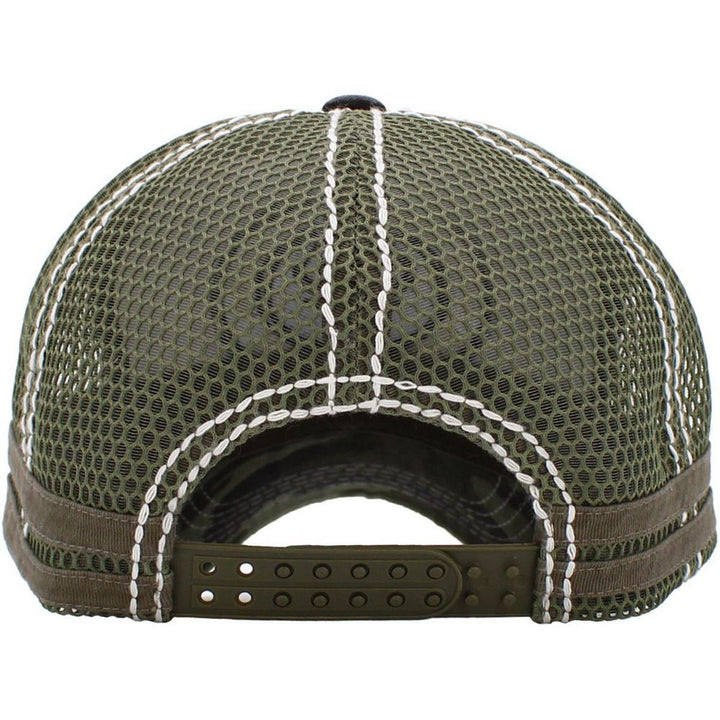 LONGHORN BULL VINTAGE BALLCAP - Camo - Baseball Cap fra Ethos hos The Prince Webshop