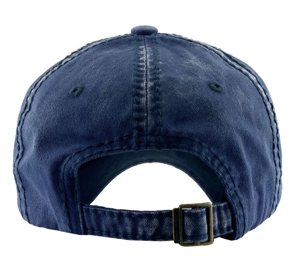 WOMEN WANT ME FISH FEAR ME VINTAGE BALLCAP - NAVY - Baseball Cap from Ethos at The Prince Webshop