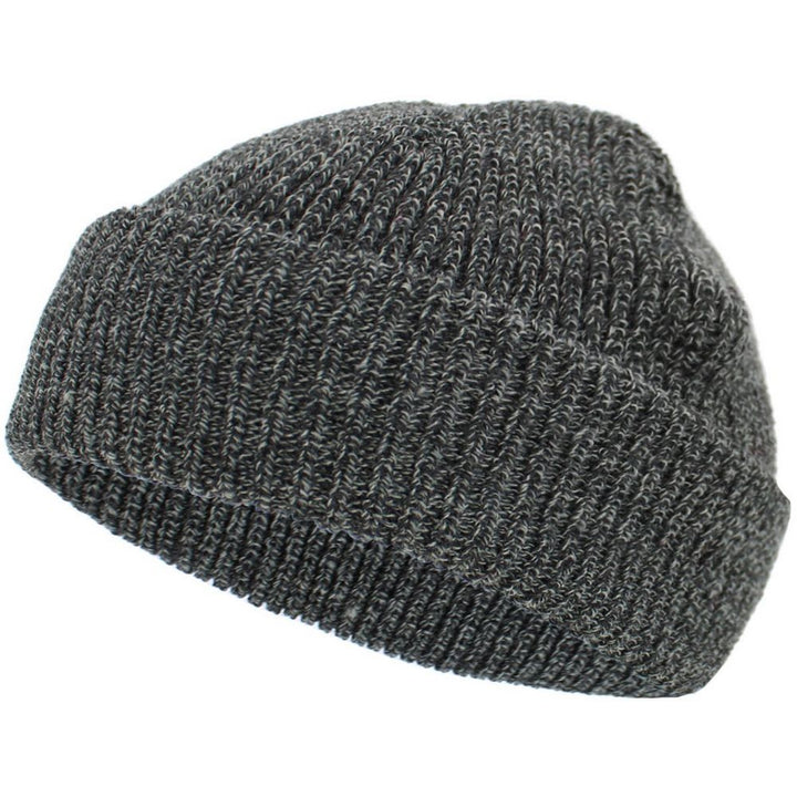 Ethos FISHERMAN BEANIE - GRAY-MIX acrylic hat in classic fisherman style - Hat from Ethos at The Prince Webshop