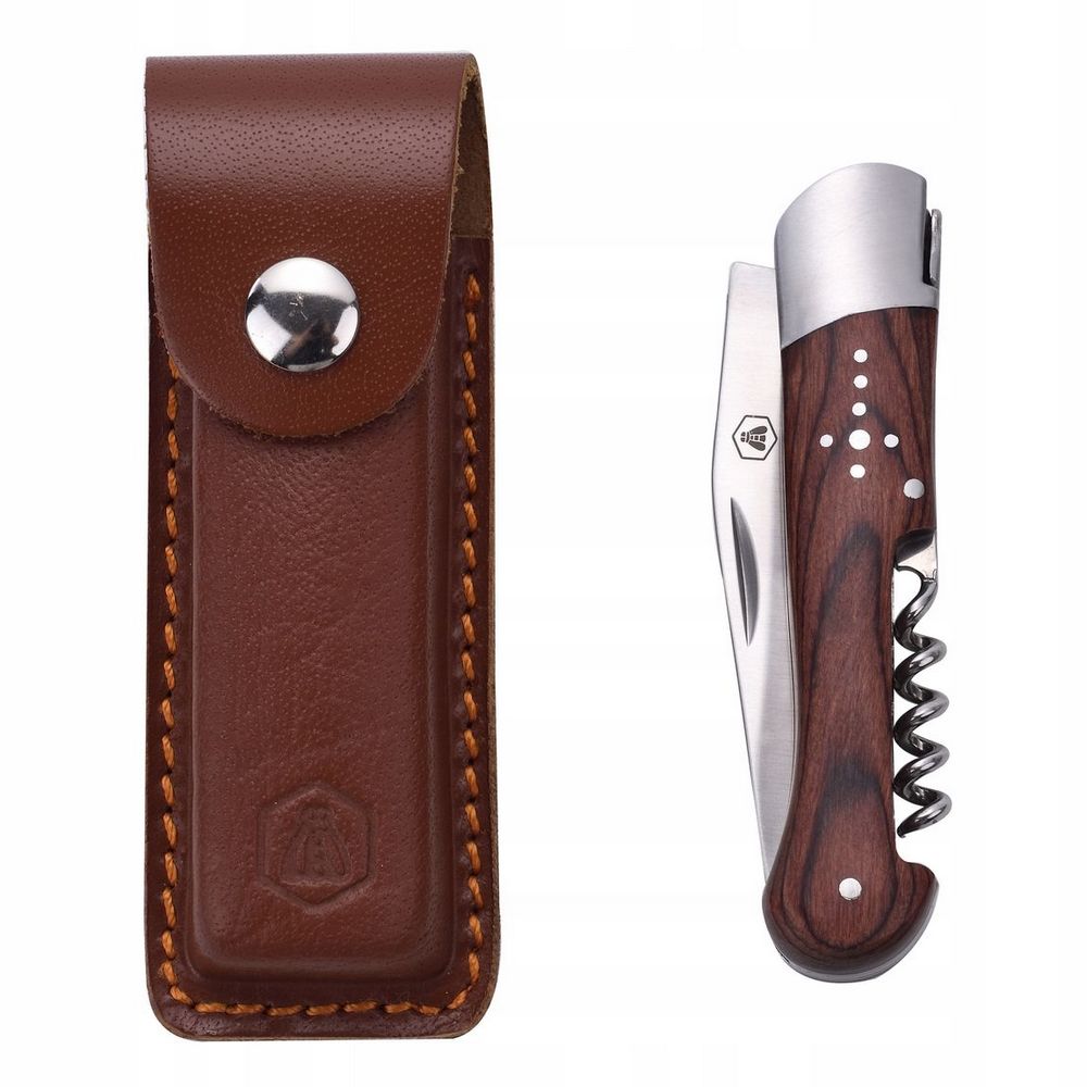 Laguiole Hunting Pocket Knife with Corkscrew - Pocket knife from Laguiole at The Prince Webshop