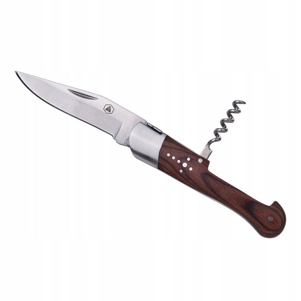 Laguiole Hunting Pocket Knife with Corkscrew - Pocket knife from Laguiole at The Prince Webshop