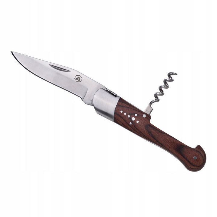 Laguiole Hunting Pocket Knife with Corkscrew - Pocket knife from Laguiole at The Prince Webshop