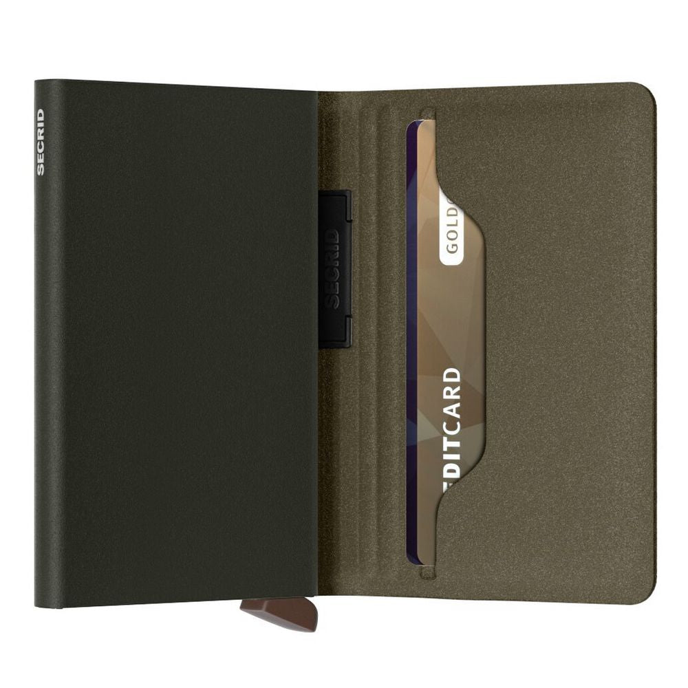 SECRID LIBA BANDWALLET - Green Orange - Card holder from SECRID at The Prince Webshop