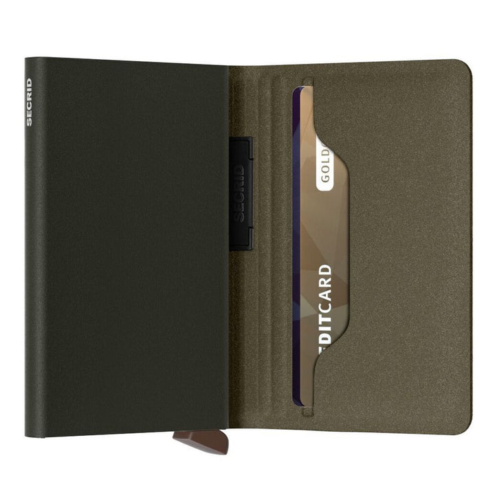SECRID LIBA BANDWALLET - Green Orange - Card holder from SECRID at The Prince Webshop