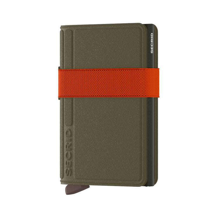 SECRID LIBA BANDWALLET - Green Orange - Card holder from SECRID at The Prince Webshop