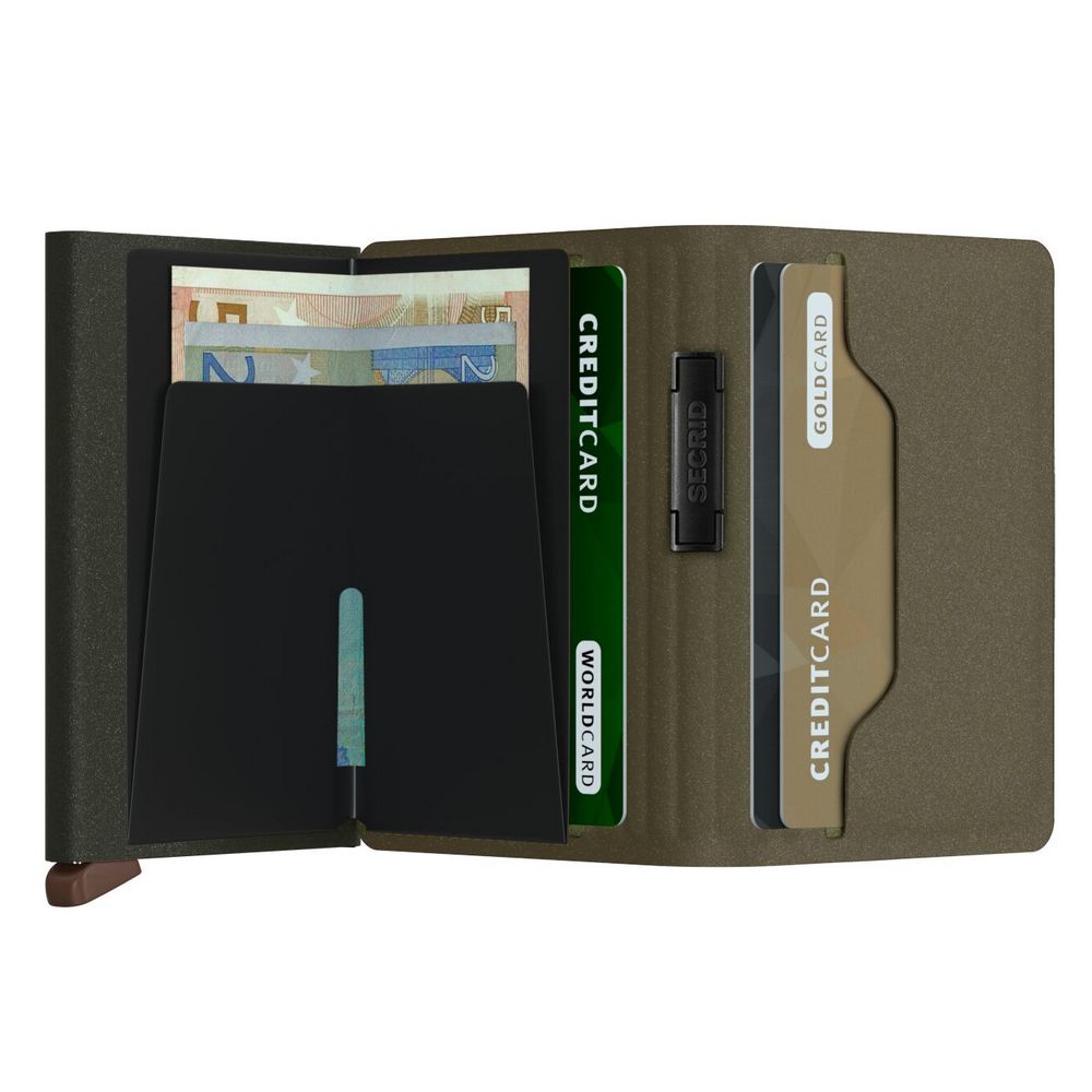 SECRID LIBA BANDWALLET - Green Orange - Card holder from SECRID at The Prince Webshop