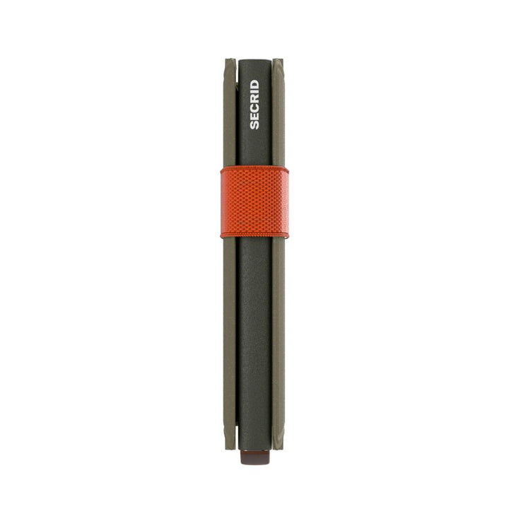 SECRID LIBA BANDWALLET - Green Orange - Card holder from SECRID at The Prince Webshop