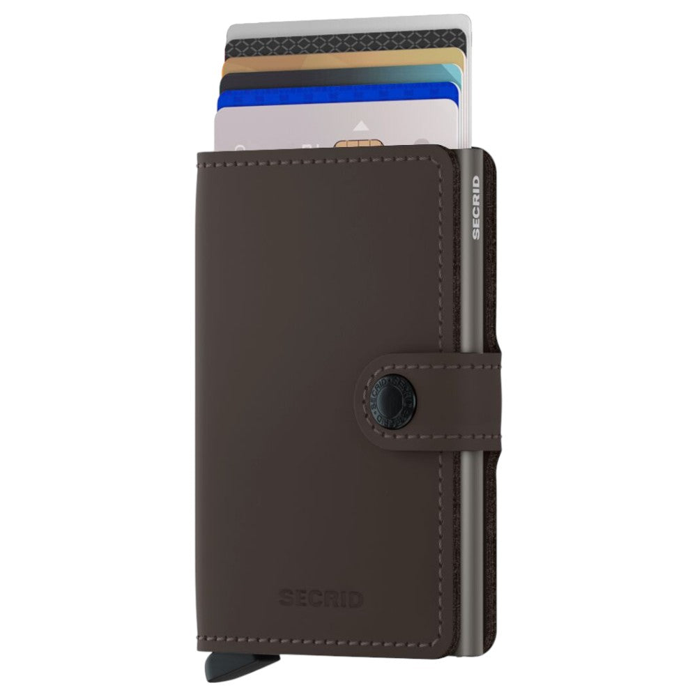 SECRID Miniwallet Matte Truffle - Card holder from SECRID at The Prince Webshop