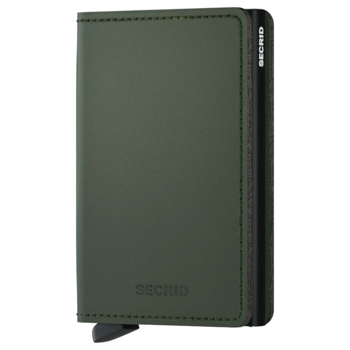 SECRID Slimwallet Matte Green & Black - Cardholder from SECRID at The Prince Webshop