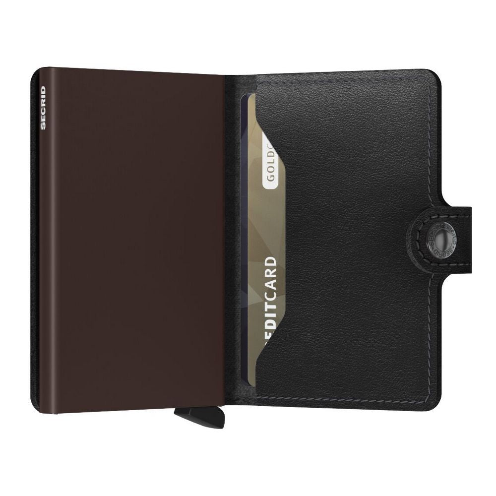 SECRID MINIWALLET Original Black & Brown - Card holder from SECRID at The Prince Webshop