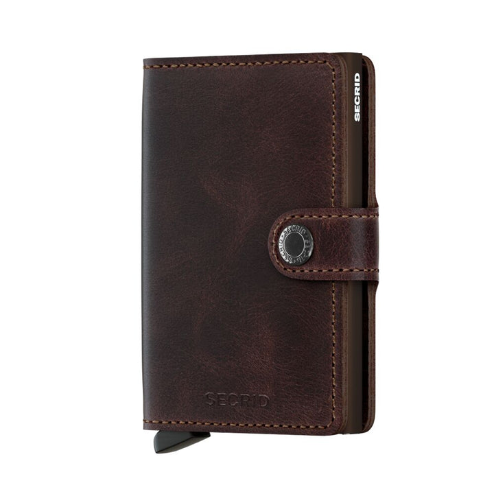 SECRID MINIWALLET Vintage Chocolate - Card holder from SECRID at The Prince Webshop