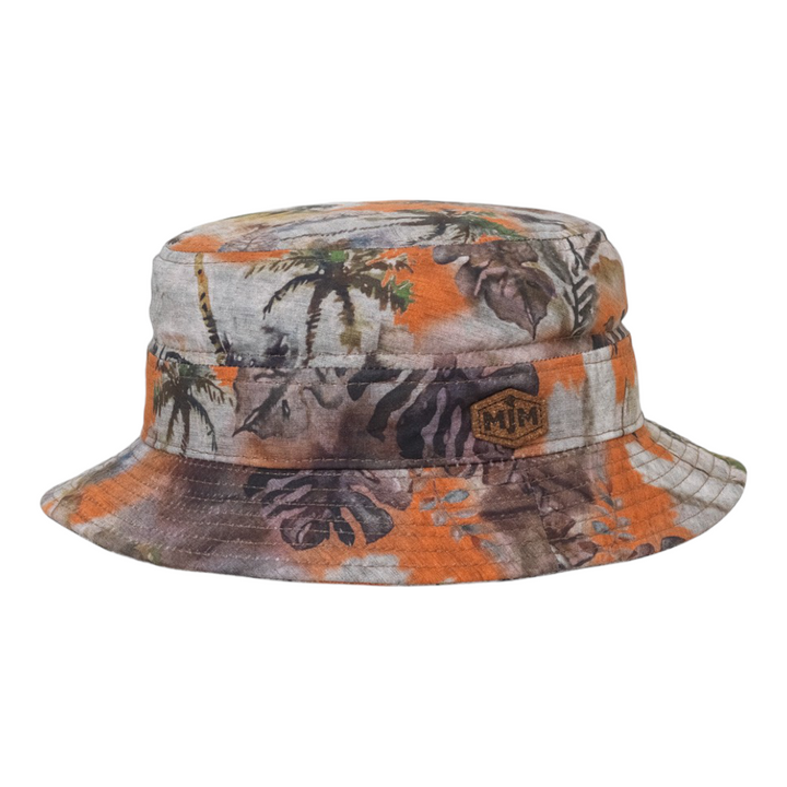 MJM Max Bucket Hat – Cotton Tropic Green - Bucket Hat from MJM Hats at The Prince Webshop
