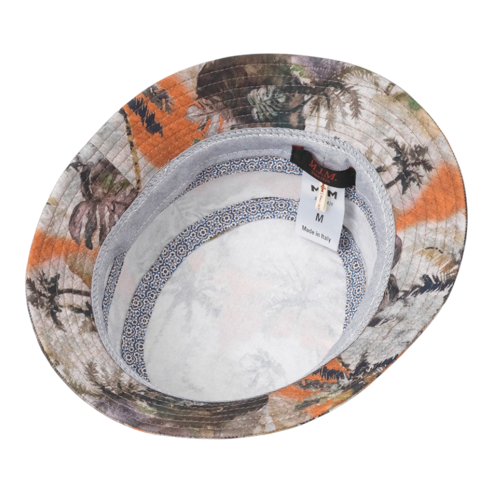 MJM Max Bucket Hat – Cotton Tropic Green - Bucket Hat from MJM Hats at The Prince Webshop