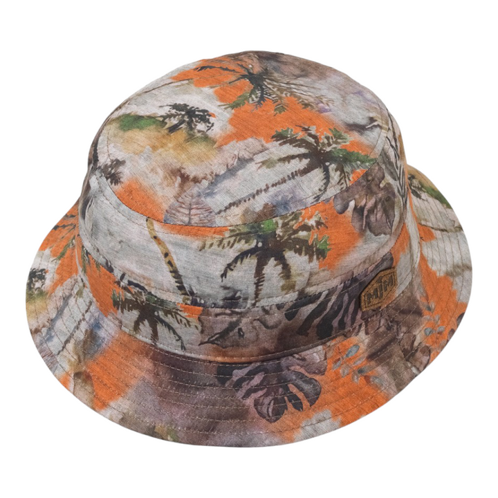 MJM Max Bucket Hat – Cotton Tropic Green - Bucket Hat from MJM Hats at The Prince Webshop