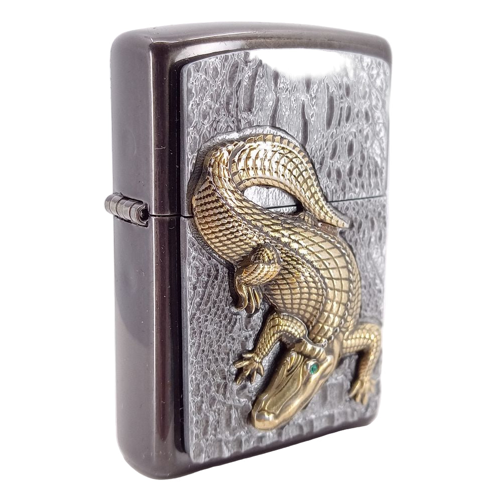 Original Zippo Lighter Crocodile Emblem - Zippo Lighter fra Zippo hos The Prince Webshop