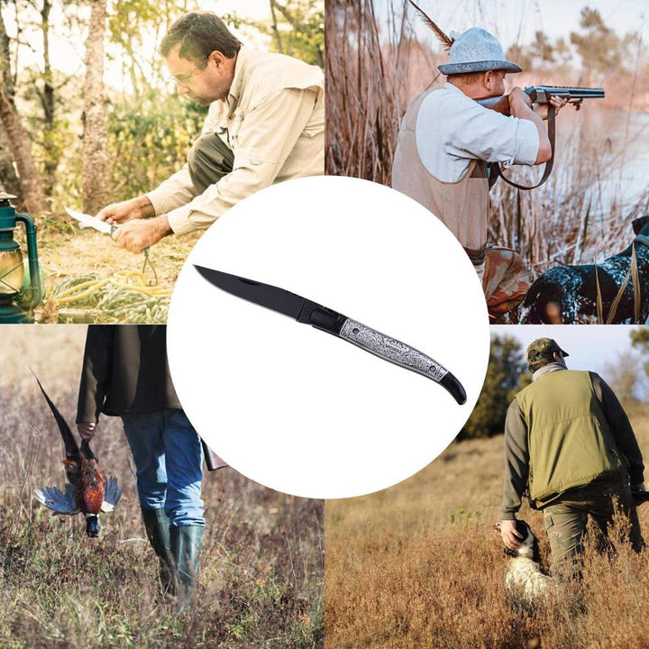 Laguiole Black Folding Knife / Pocket Knife - Pocket knife from Laguiole at The Prince Webshop