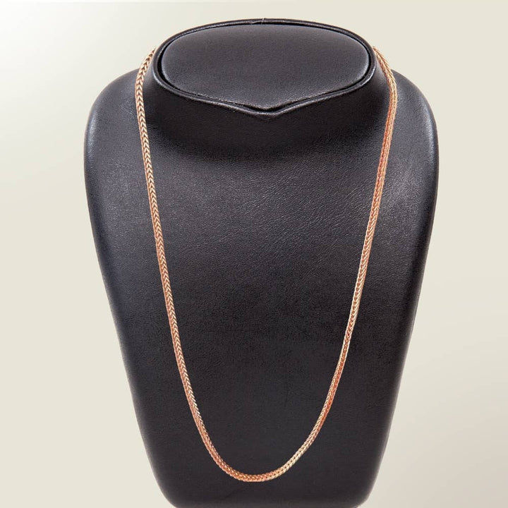Halskæde med kobberled - 48 cm - 3 mm - Halskæde fra Ayurveda Specialist B.V. hos The Prince Webshop