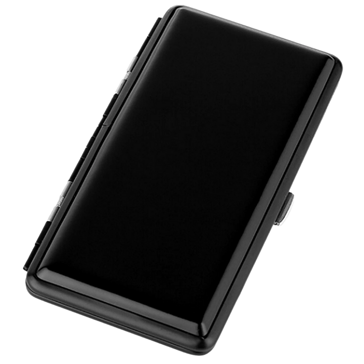 Angelo Cigarette Case for 120 mm SLIM cigarettes - Black High Gloss - Cigarette Case from Angelo at The Prince Webshop