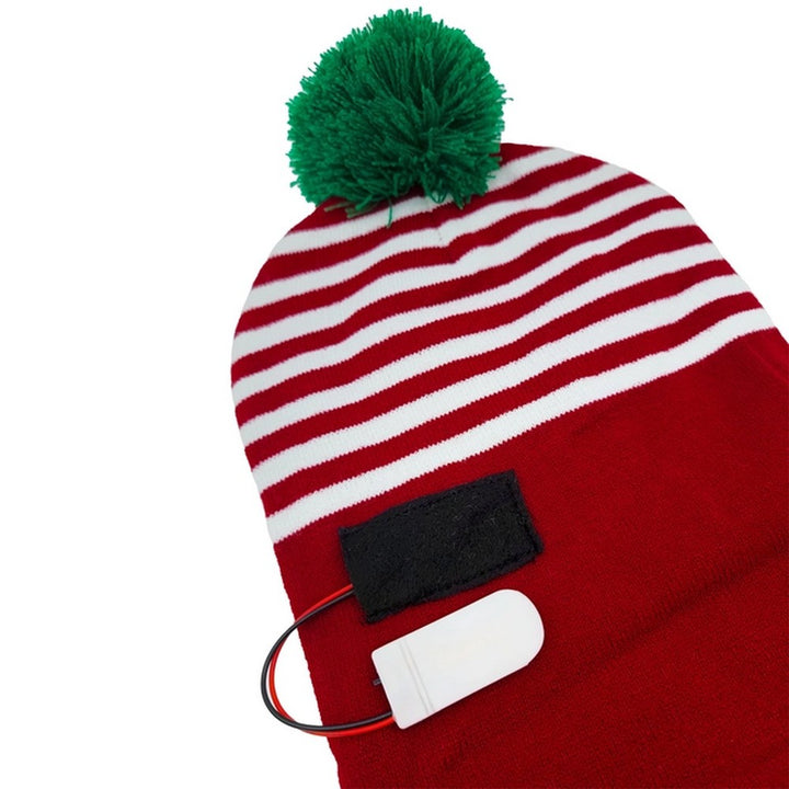 Snazzy Santa Elf Beanie Beanie - with BLINK - Beanie from Snazzy Santa at The Prince Webshop