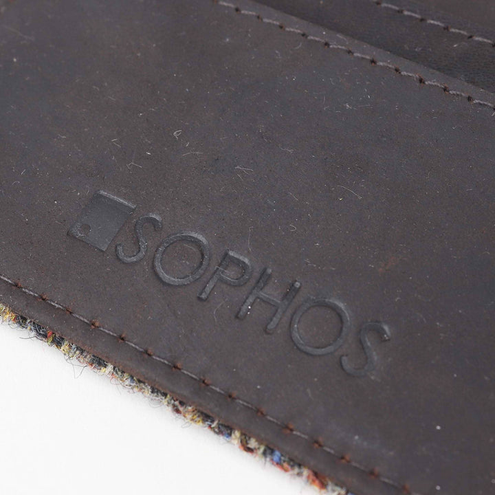 Brun Harris Tweed kortholder - Kortholder fra Sophos hos The Prince Webshop
