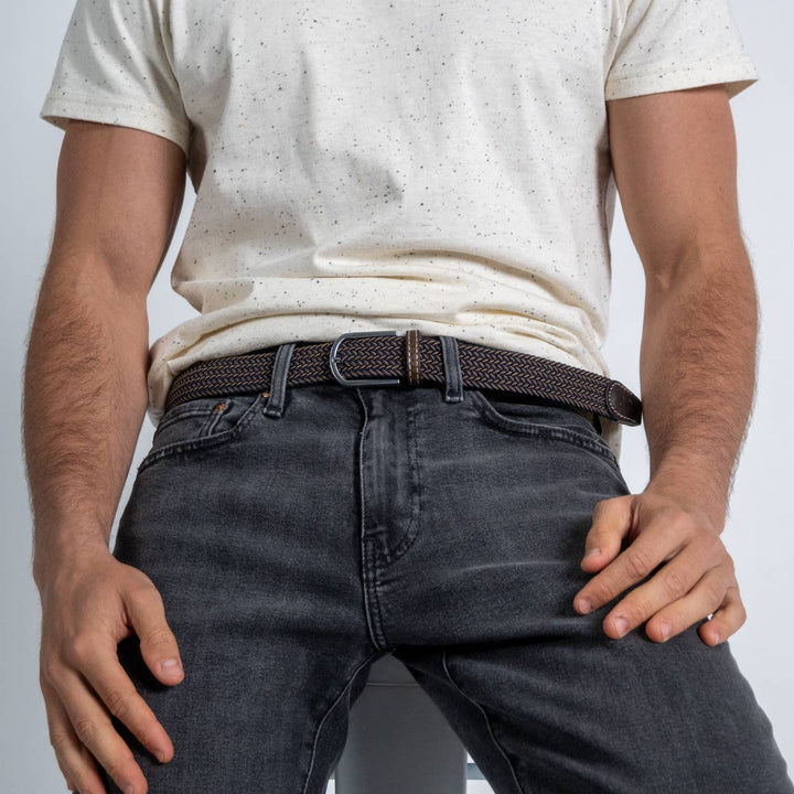 BILLYBELT Havana Woven Elastic Belt - Elastic Comfort Belt - Belt from BILLYBELT at The Prince Webshop