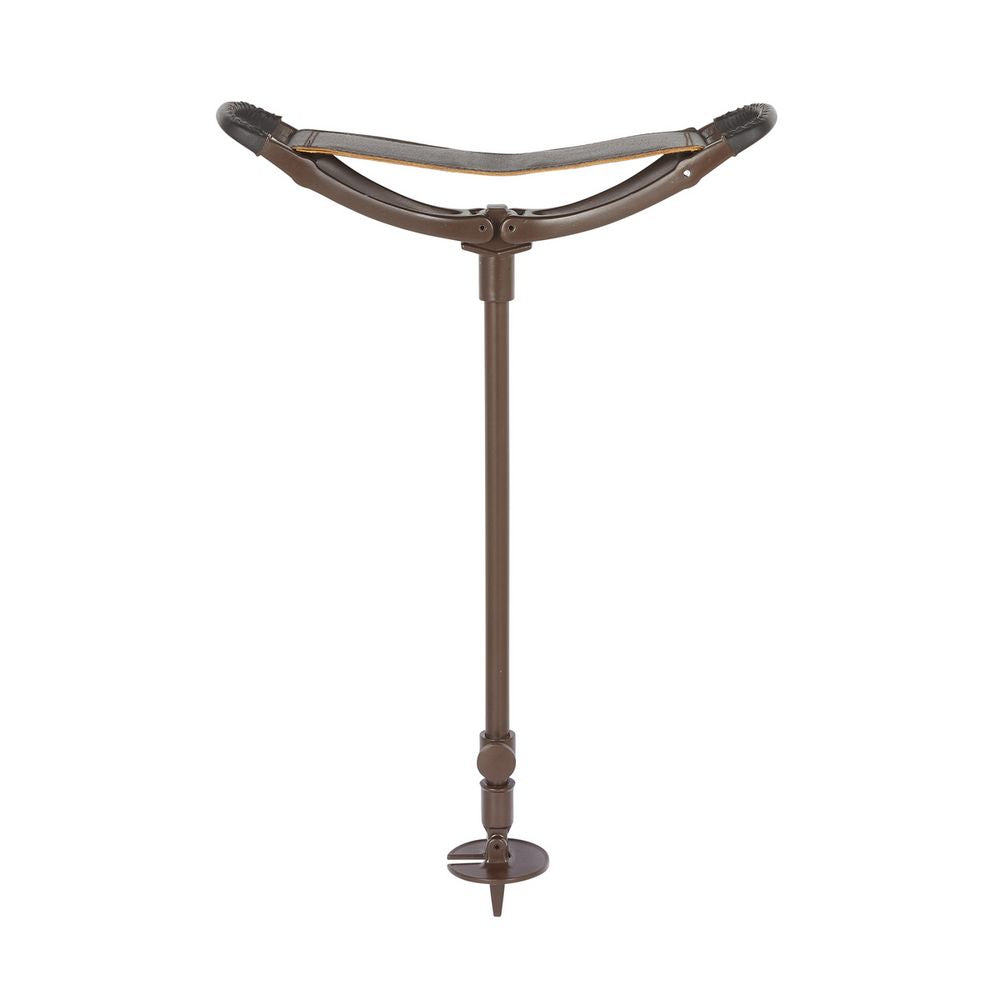Brown Leather Shooting Stick with Brown Shaft - Hunting Stick - Hunting stick from Charles Buyers & Co Ltd at The Prince Webshop