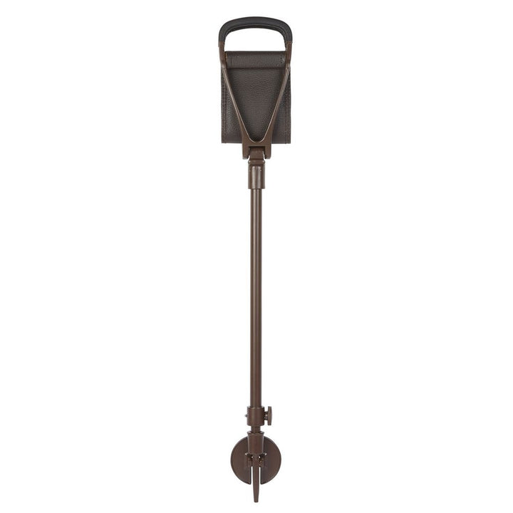 Brown Leather Shooting Stick with Brown Shaft - Hunting Stick - Hunting stick from Charles Buyers & Co Ltd at The Prince Webshop