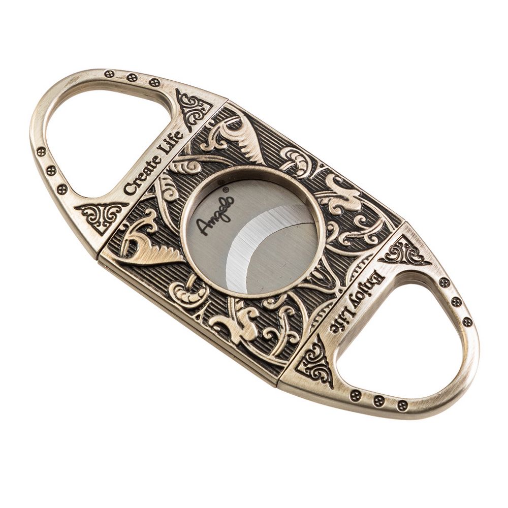 Angelo Cutter Metal Antique Silver - Ring 60 - Cigar Cutter from Angelo at The Prince Webshop