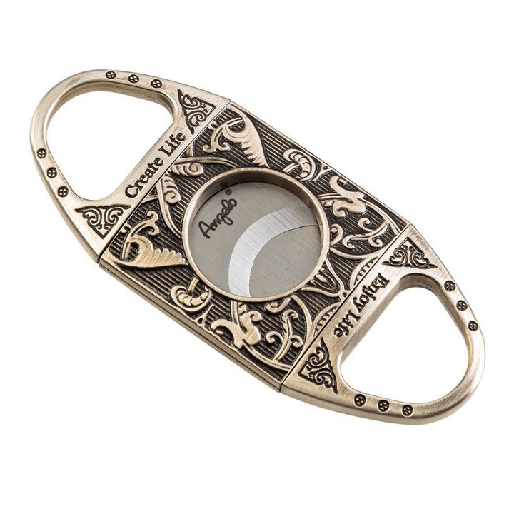 Angelo Cutter Metal Antique Silver - Ring 60 - Cigar Cutter from Angelo at The Prince Webshop