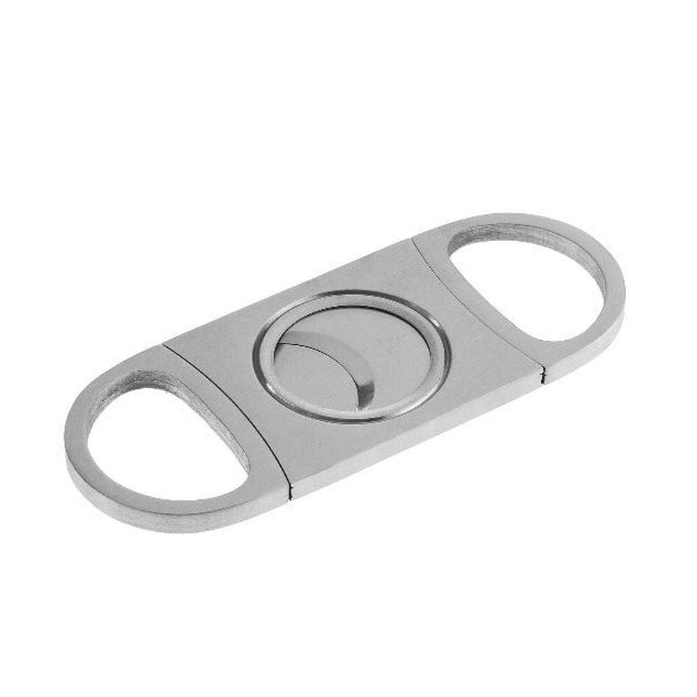 Angelo Cigar Cutter Metal Chrome, 2 Blades, Ring 56 - Cigar Cutter from Angelo at The Prince Webshop
