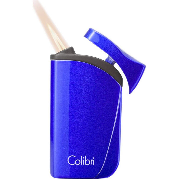 COLIBRI lighter Falcon - blue metallic angled jet flame - Lighter from Colibri at The Prince Webshop