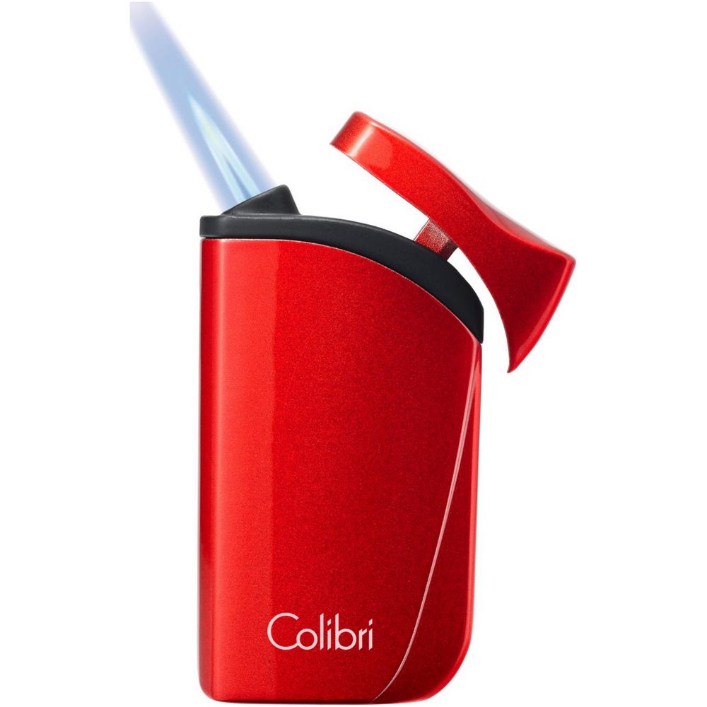 COLIBRI lighter Falcon - red metallic angled jet flame - Lighter from Colibri at The Prince Webshop