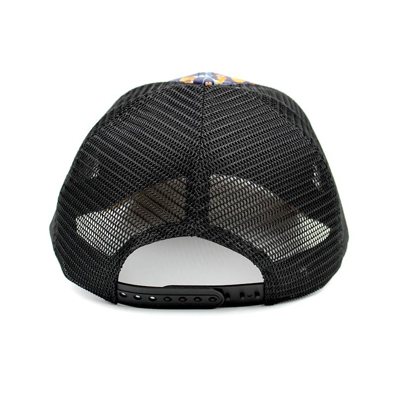 WOED trucker cap i fersken med korkskygge - Baseball Cap fra Woed hos The Prince Webshop