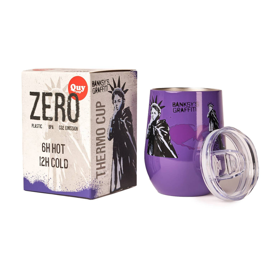 ZERO CUP Banksy's Graffiti Collection - Liberty Girl - Krus fra Banksy's Grafitti hos The Prince Webshop