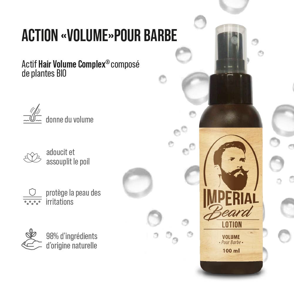 Imperial Beard Skæg Volume Lotion - 100 ml - Beard Lotion fra Imperial Beard hos The Prince Webshop