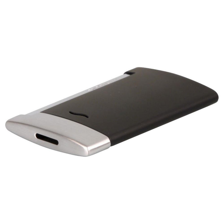 DUPONT SLIM 7 - Black Matte Chrome Jet Lighter - Lighter from Dupont at The Prince Webshop