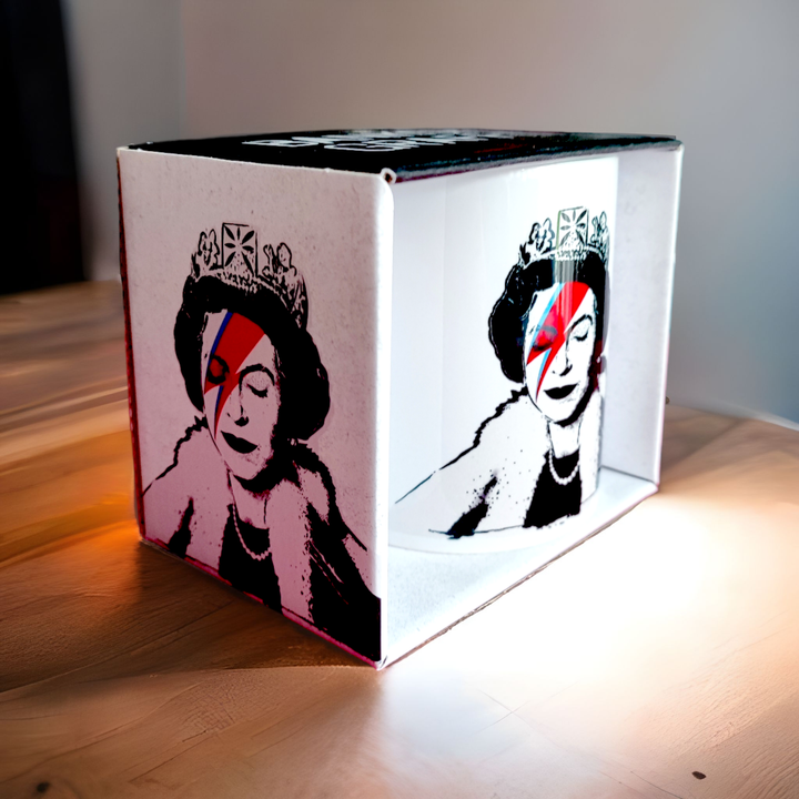 Banksy Ceramic Mug 325ml - Lizzy Stardust - Mug from URBAN.ITY at The Prince Webshop